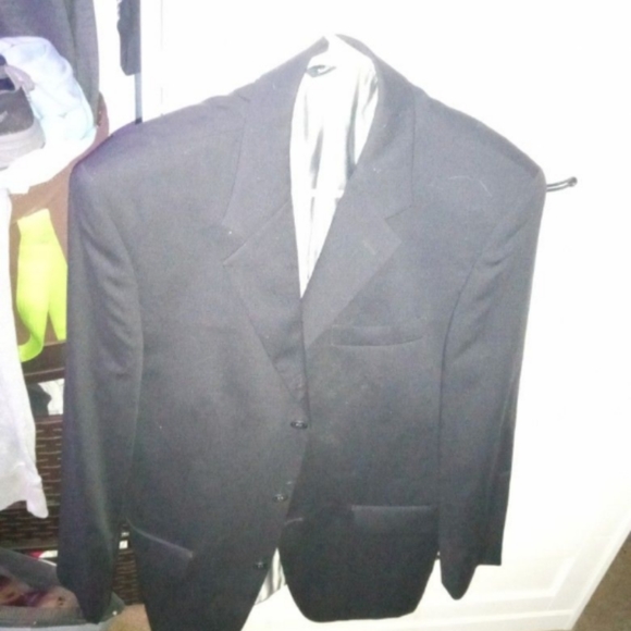 Vintage John Henry black suit/Blazer black - Picture 4 of 7